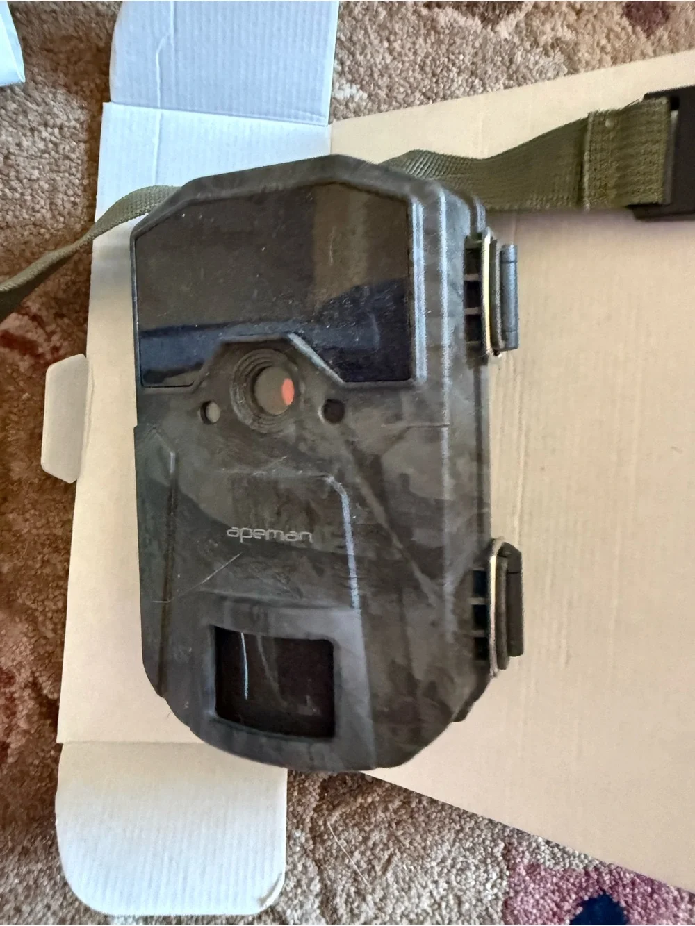Apeman H55 Trail Camera in Camouflage Green - Outdoor Wildlife Recorder